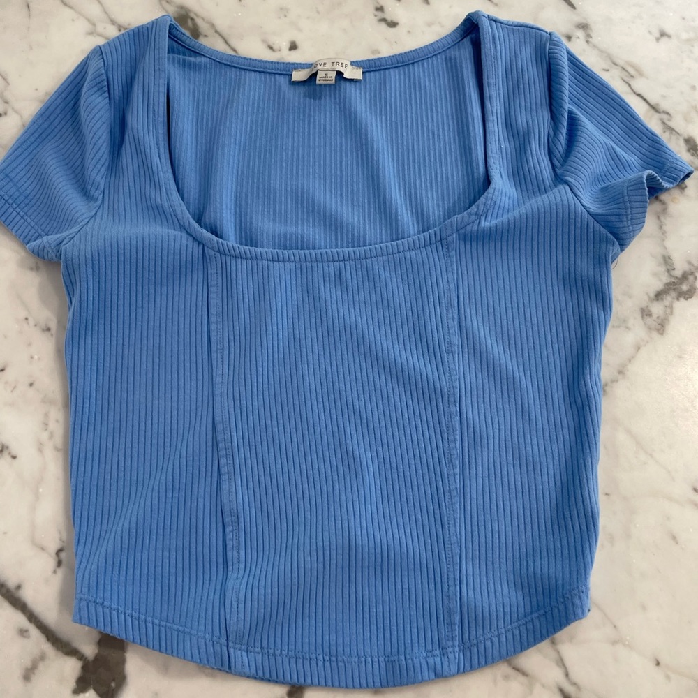 Blue top